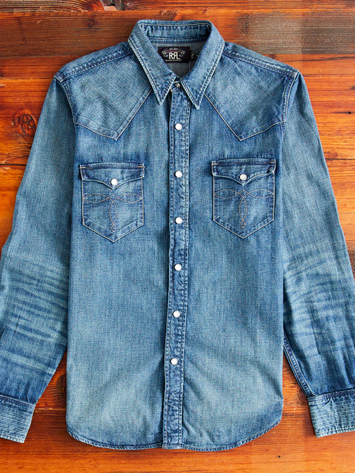 Buffalo Western Workshirt in Dark Wash