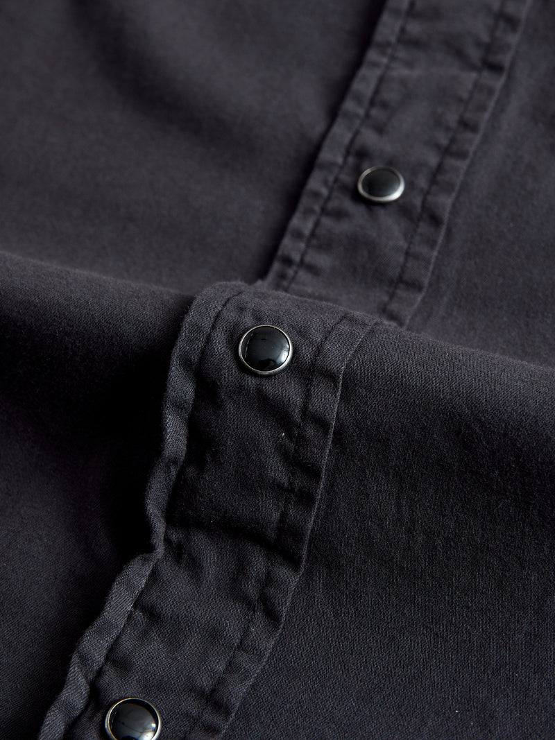 Heritage Western Workshirt in Polo Black