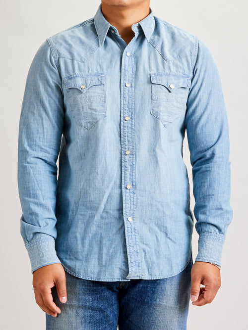 Buffalo Western Workshirt in Davey Wash