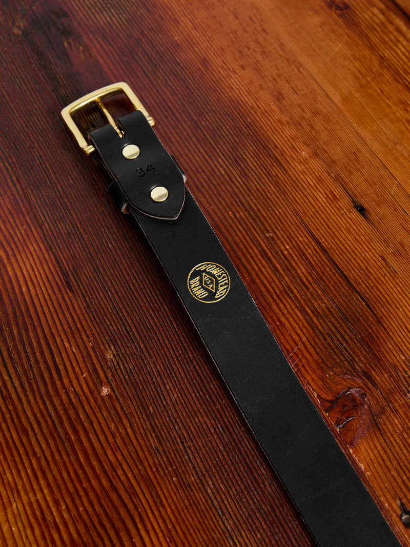 Essential Belt in Black Wickett & Craig