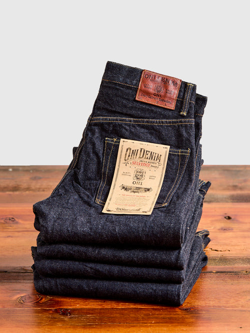 ONI-266 "Low Tension" 15oz Selvedge Denim - Regular Straight Fit