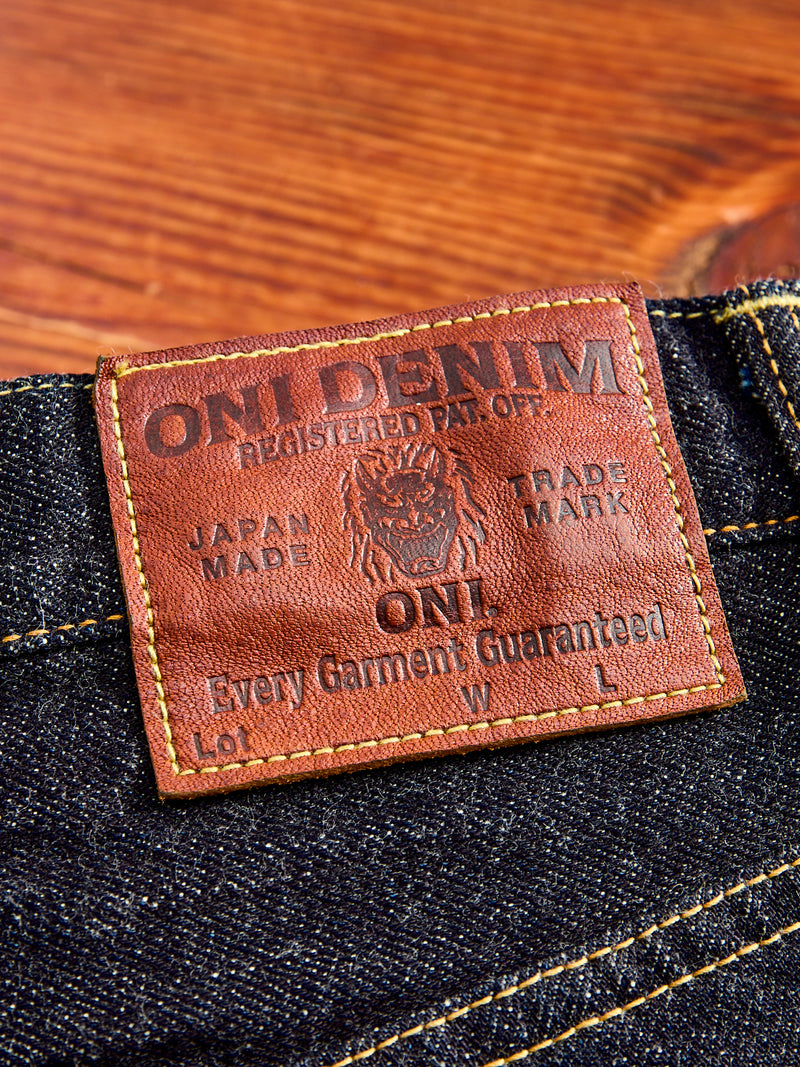 ONI-266 "Low Tension" 15oz Selvedge Denim - Regular Straight Fit