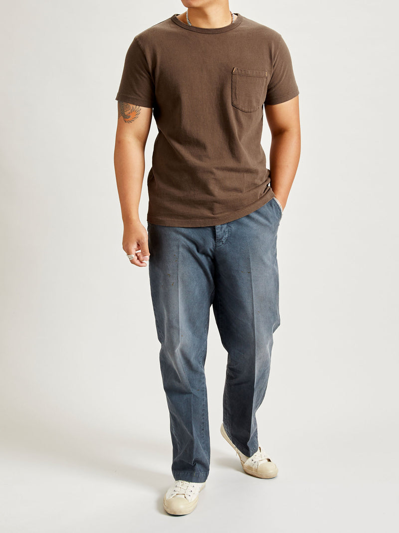 13oz Pocket T-Shirt in Cedar