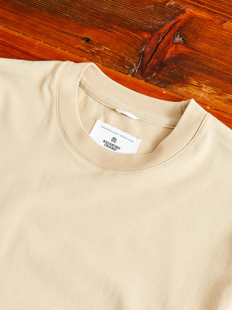 Midweight Jersey T-Shirt in Dune