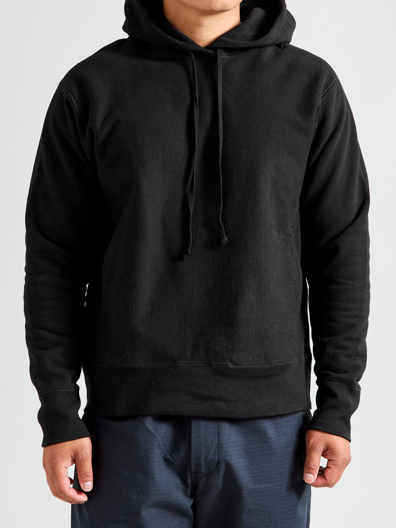 Heavyweight Pullover Hoodie in Black