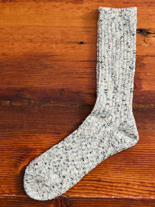 Homespun Yarn Crew Sock in Cookies & Cream