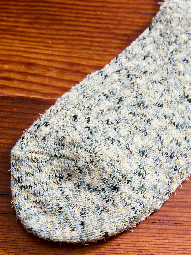 Homespun Yarn Crew Sock in Cookies & Cream