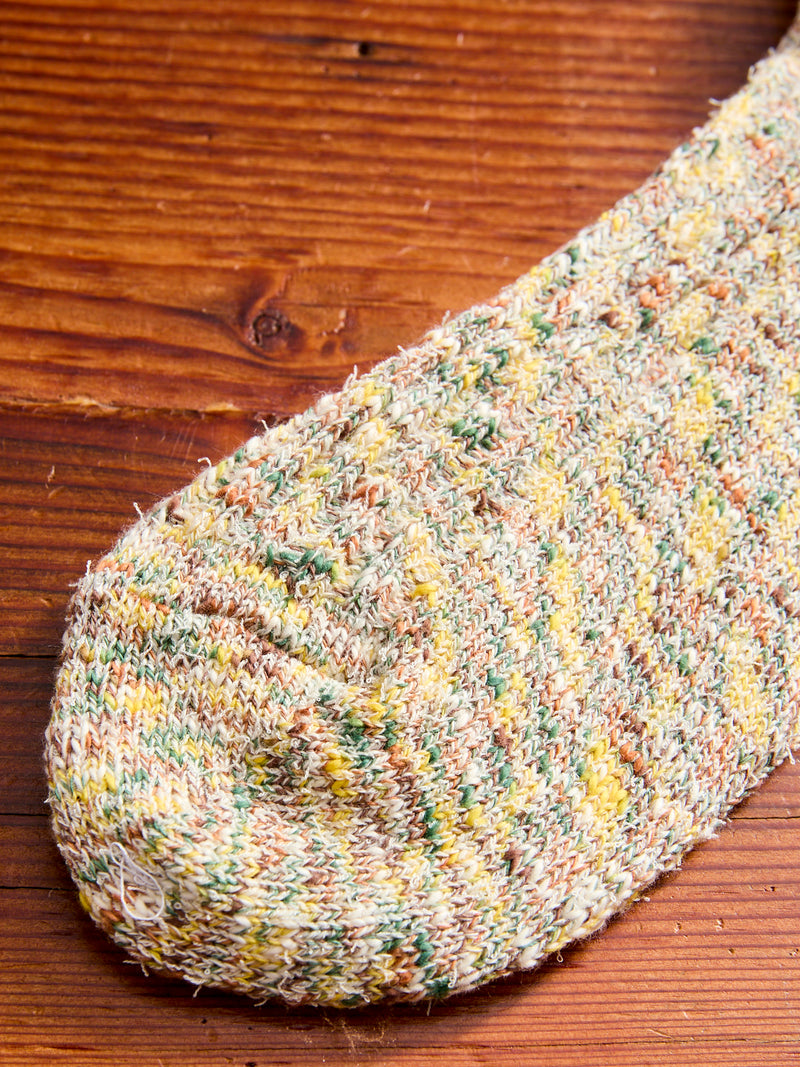 Homespun Yarn Crew Sock in Grassland