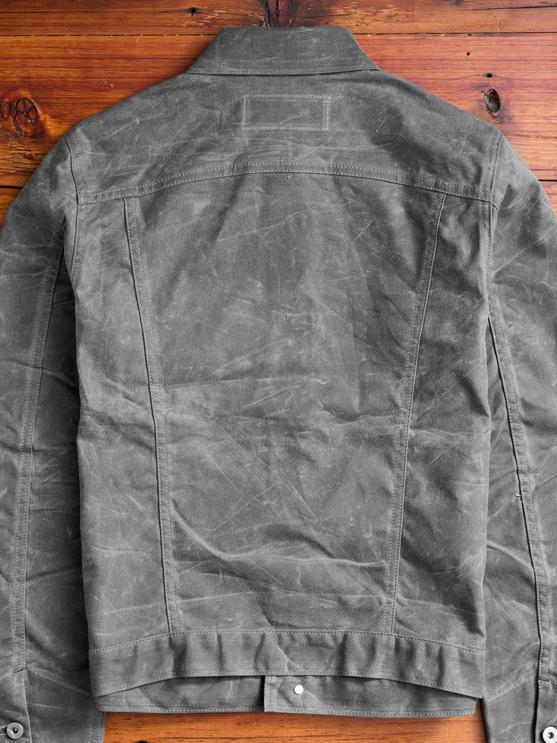 Waxed Canvas Ridgeline Supply Jacket in Grey