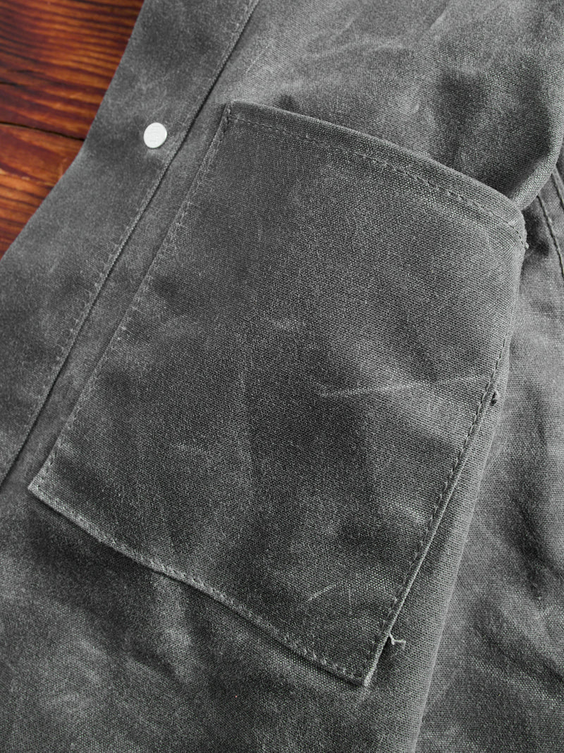 Waxed Canvas Ridgeline Supply Jacket in Grey