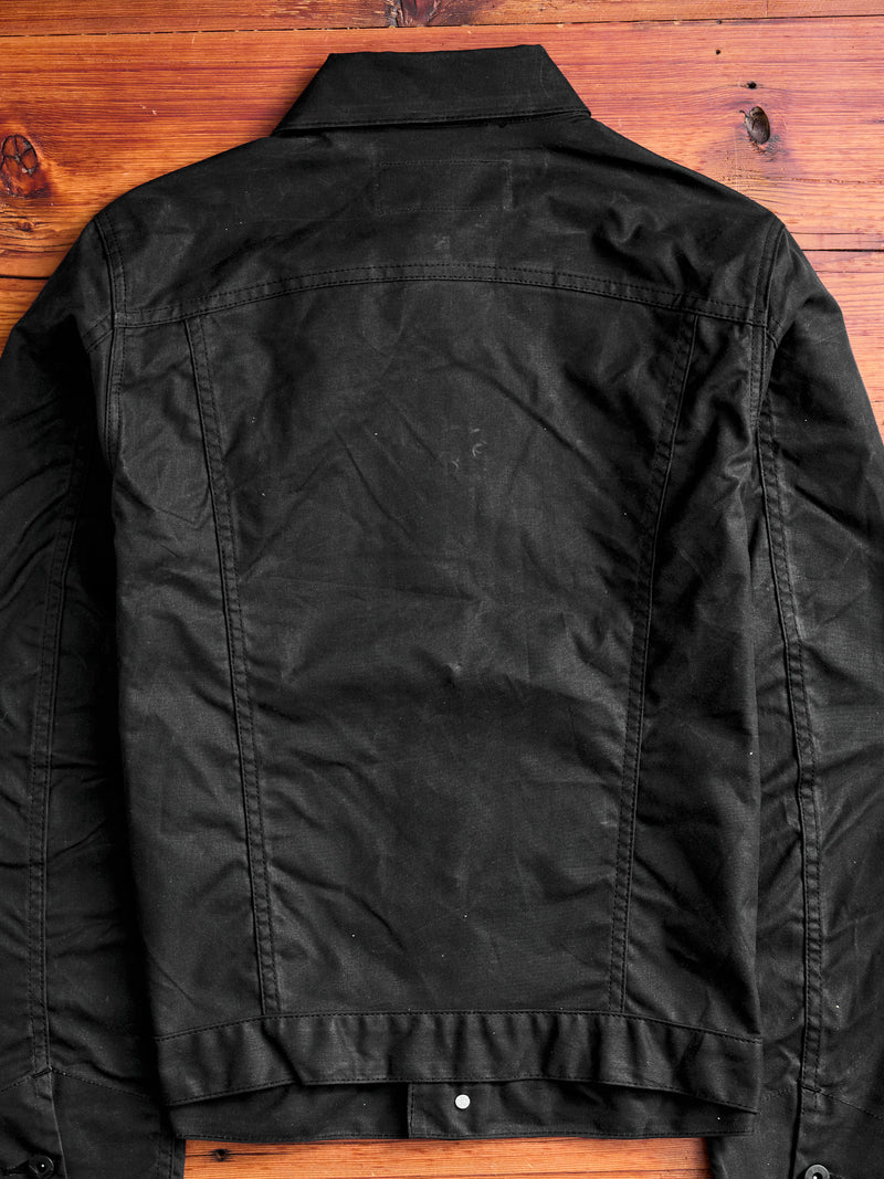 Waxed Canvas Ridgeline Supply Jacket in Black