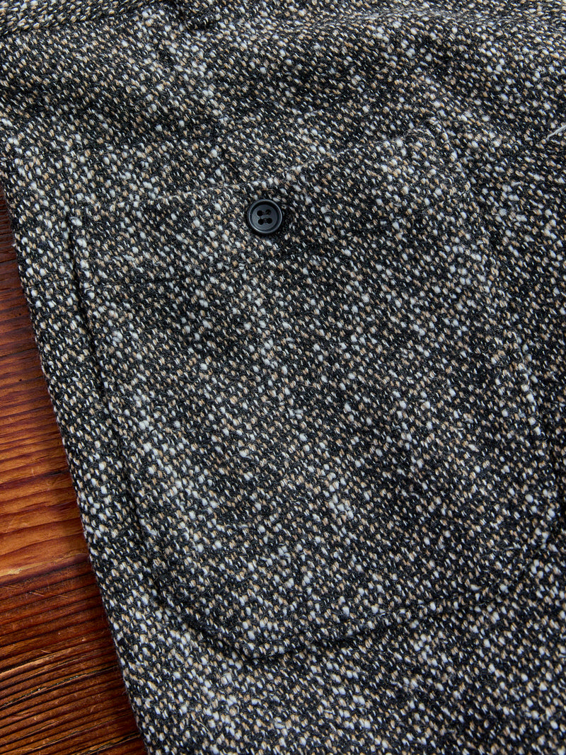 Homespun Carlyle Pants in Brown Black Wool