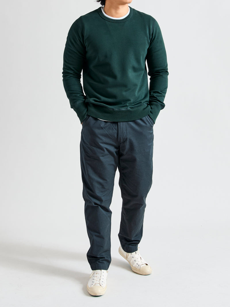 Crewneck Sweater in Petrol