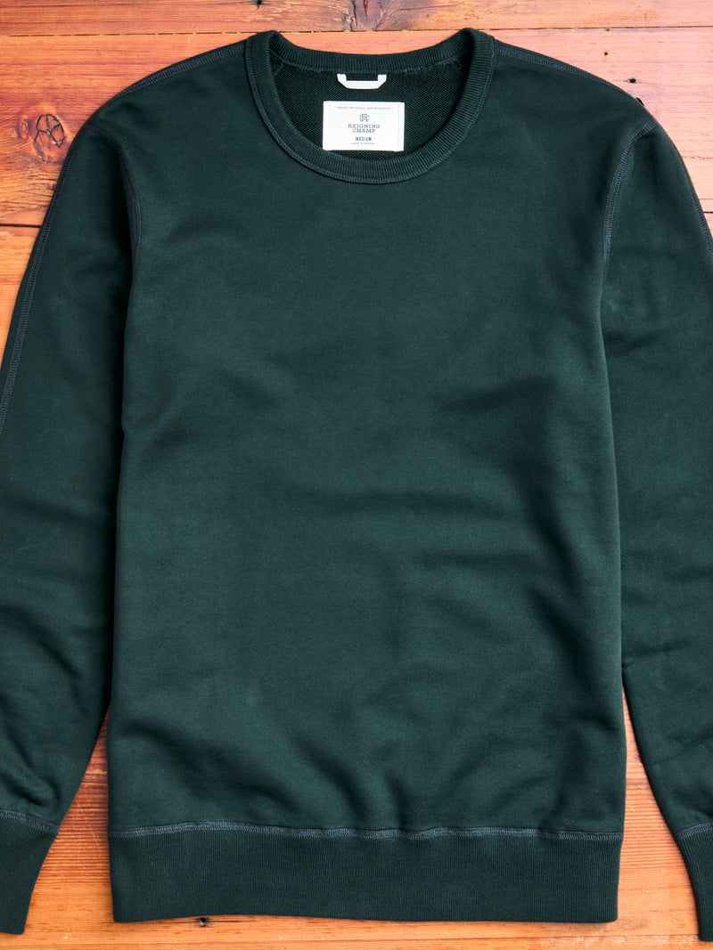 Crewneck Sweater in Petrol