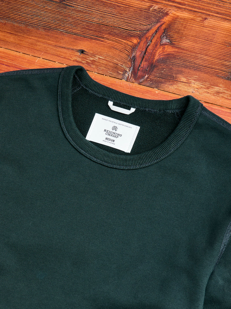 Crewneck Sweater in Petrol