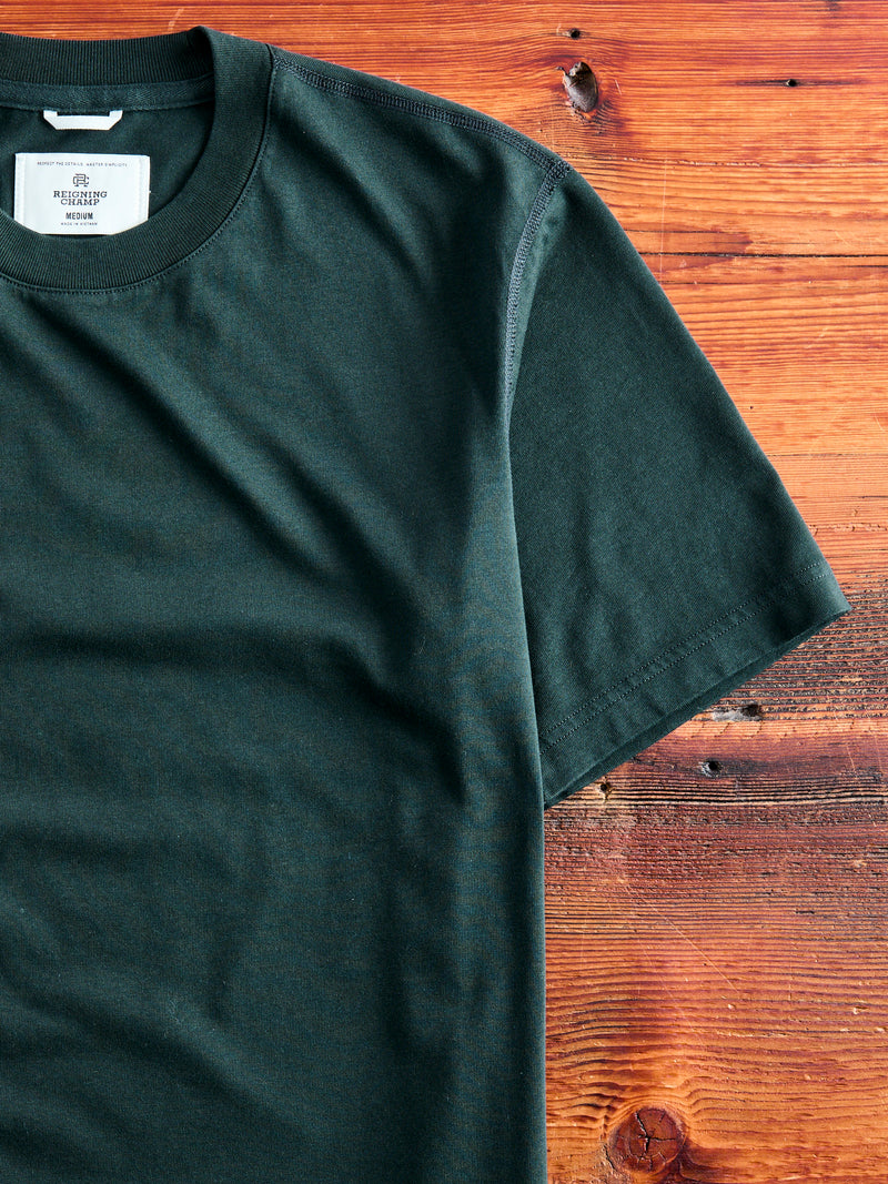 Midweight Classic T-Shirt in Petrol