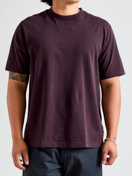 Midweight Classic T-Shirt in Oxblood