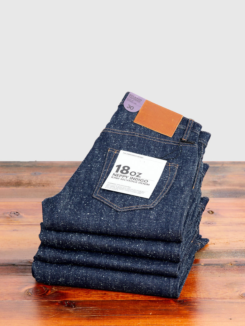 UB643 18oz Neppy Selvedge Denim - Relaxed Tapered Fit