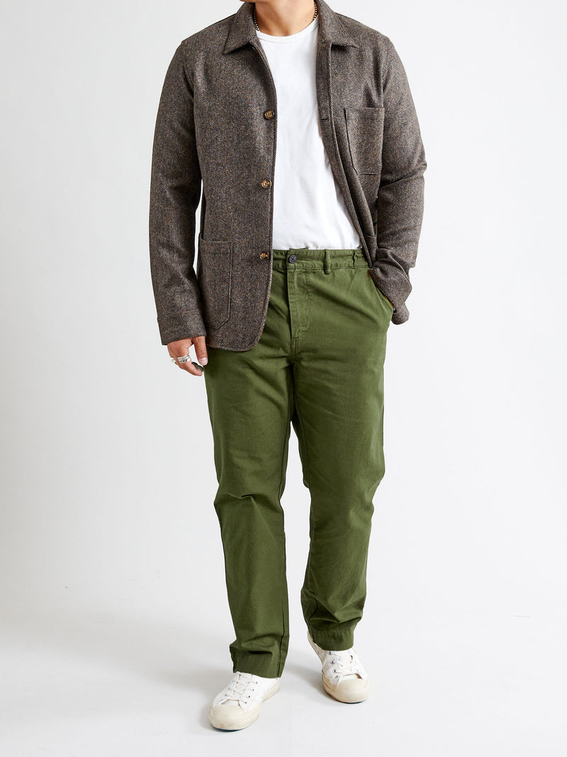 Aberlour Canvas Pants in Olive