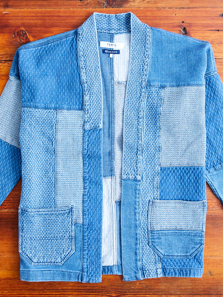 Recycled Wool Jacquard Zip Jacket in Khaki – Blue Owl Workshop