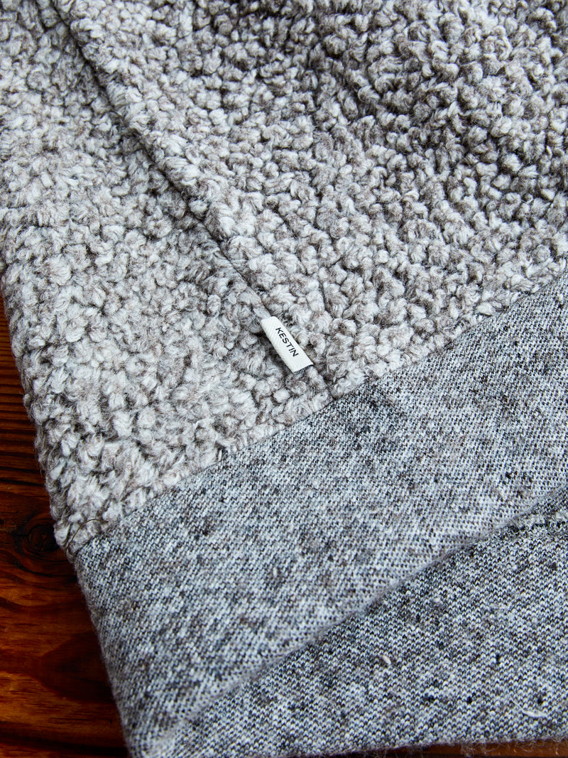 Durness Sweatshirt in Undyed Marl Fleece