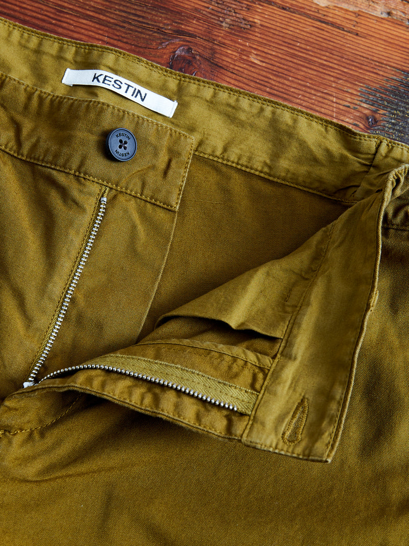 Aberlour Canvas Pants in Tobacco