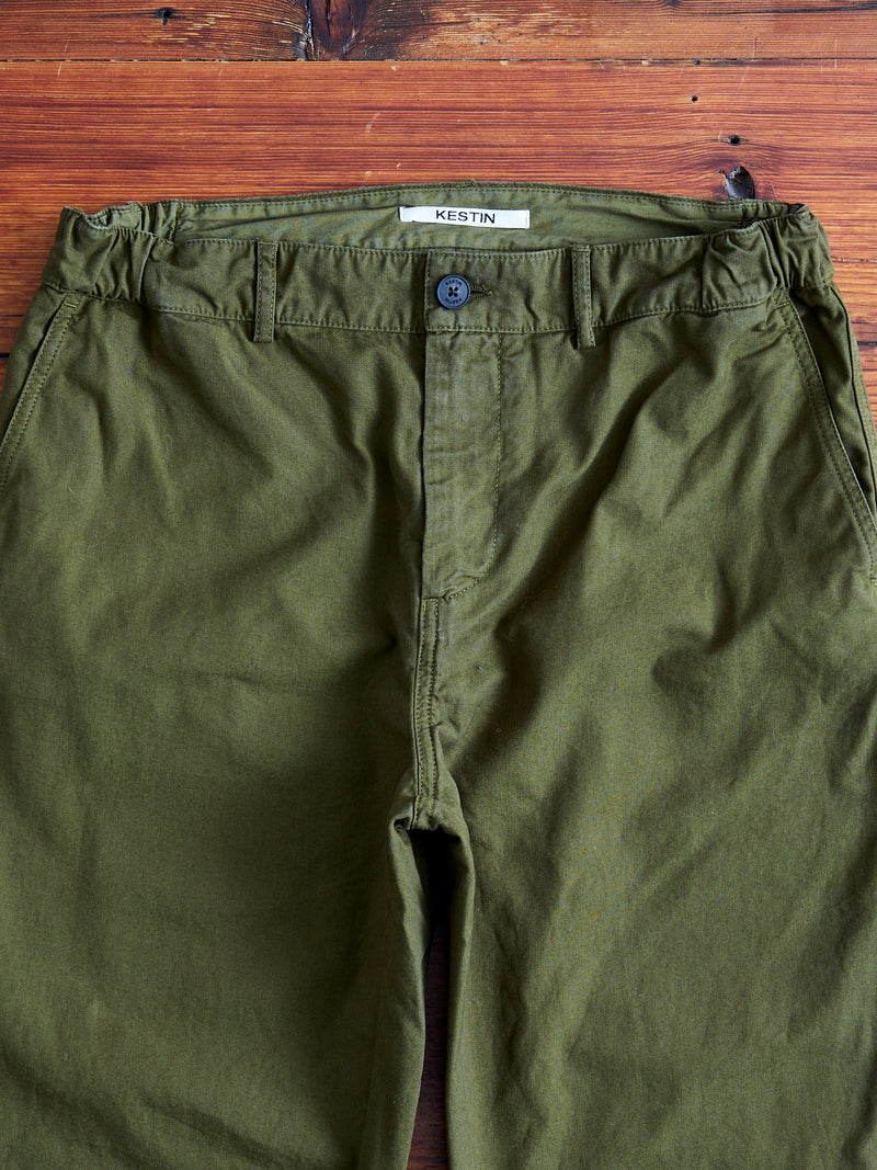 Aberlour Canvas Pants in Olive