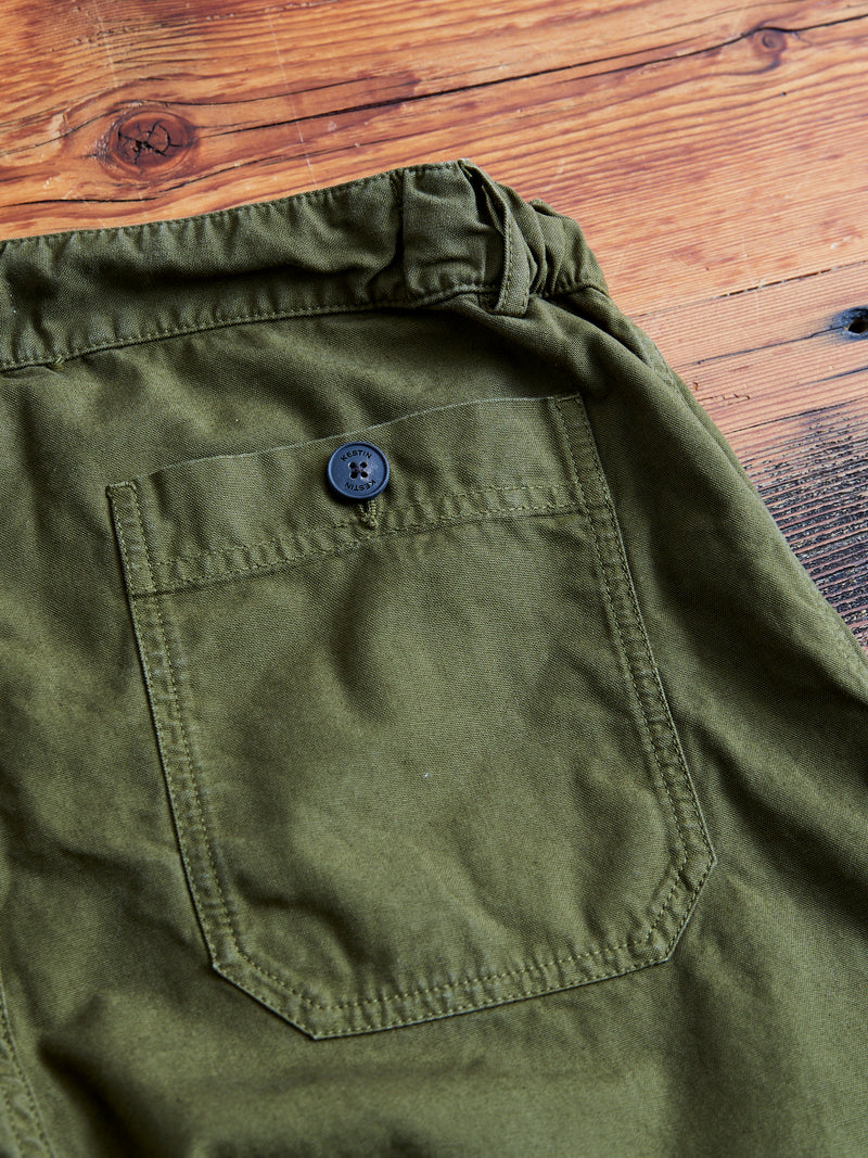 Aberlour Canvas Pants in Olive