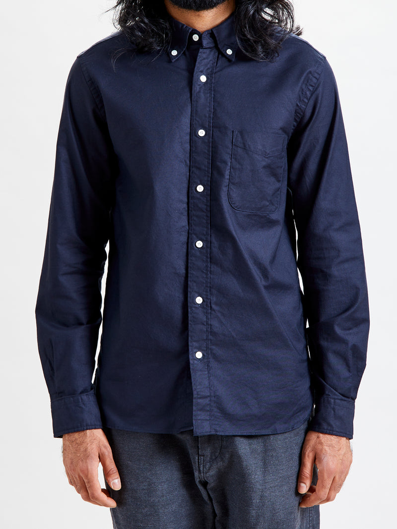 Oxford Button-Down Shirt in Navy