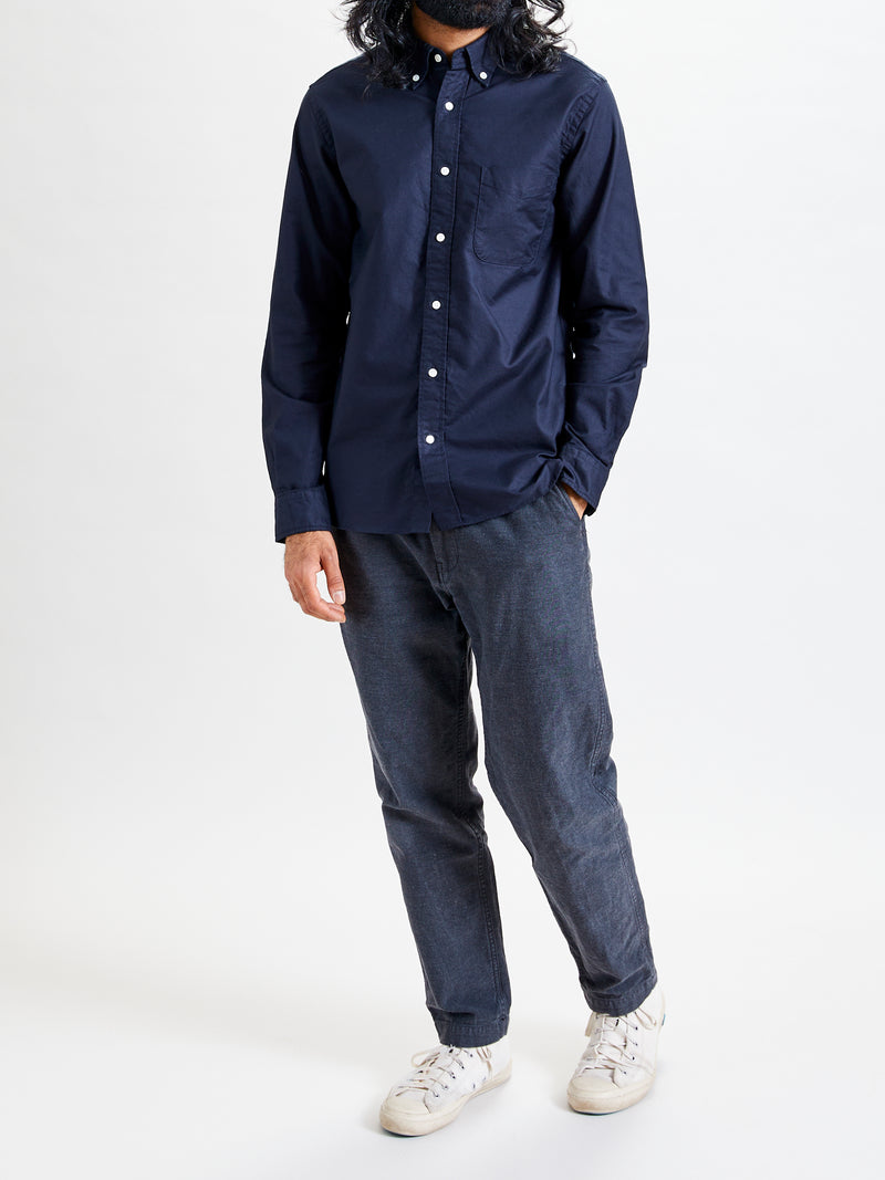 Oxford Button-Down Shirt in Navy