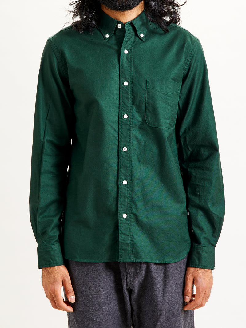 Oxford Button-Down Shirt in Green