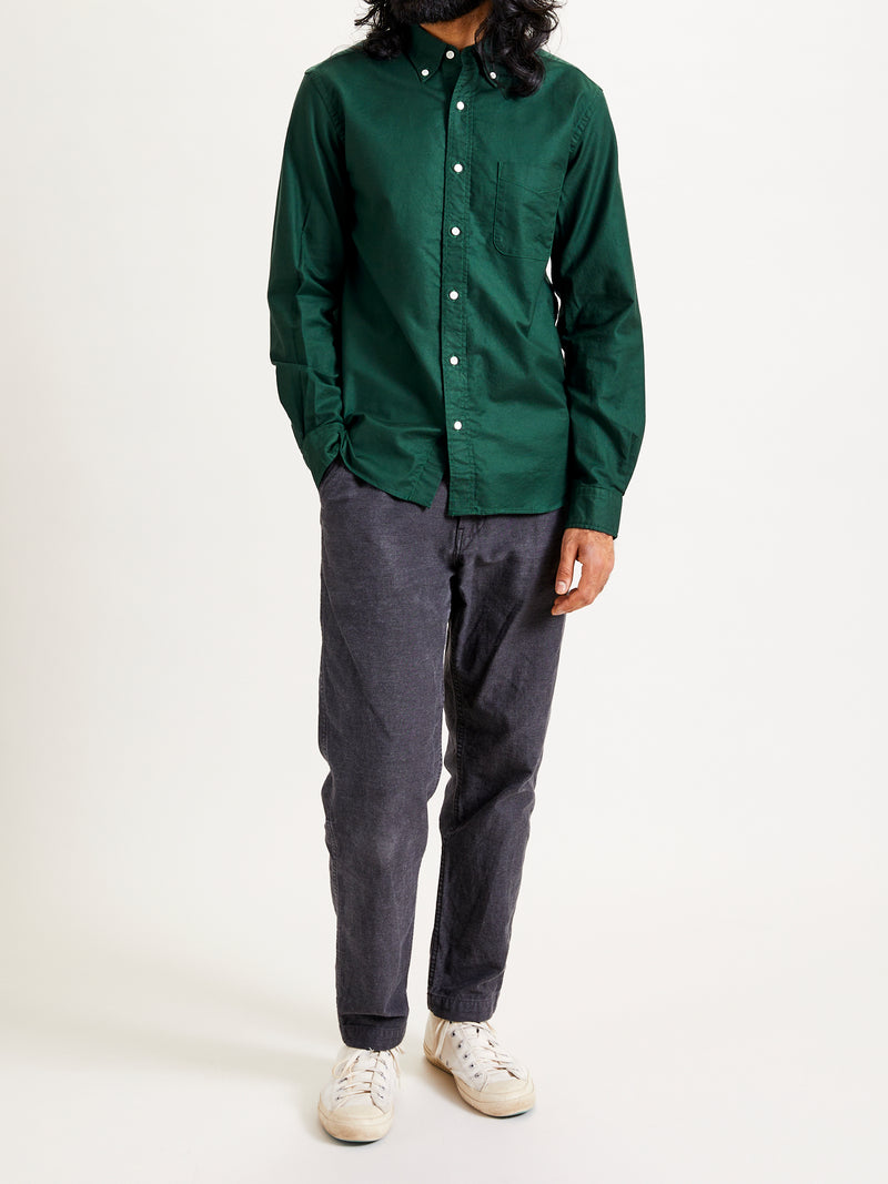 Oxford Button-Down Shirt in Green