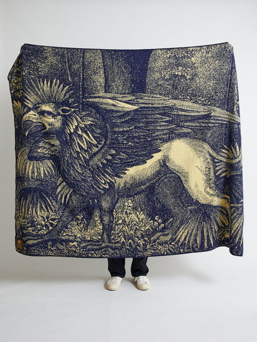 "Gryphon Talon" Norwegian Wool Blanket