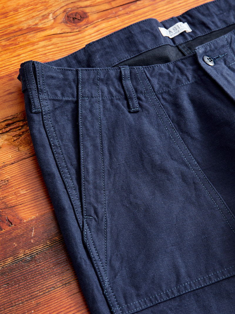 1811-IND Military Baker Pants in Indigo