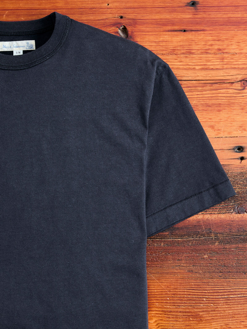 GHP01 "Good Basics" Hemp Blend 7.1oz T-Shirt in Charcoal