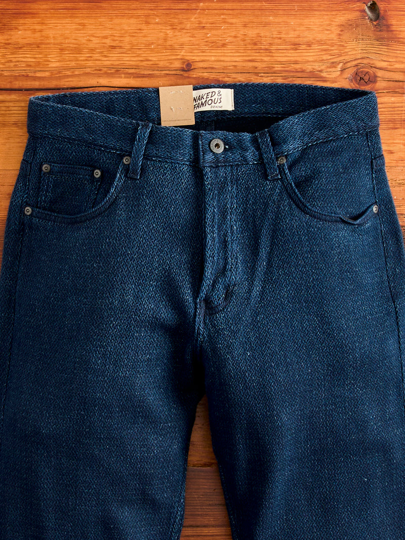 "Yagasuri" 9.5oz Jacquard Weave Denim - Easy Guy Fit