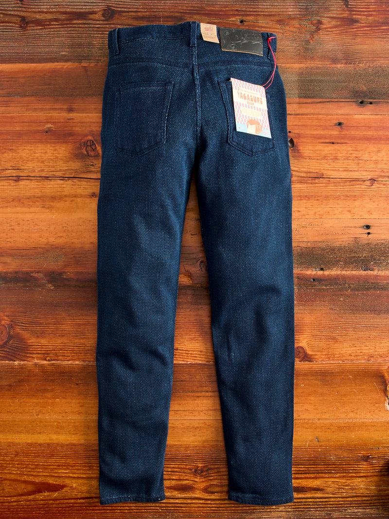 "Yagasuri" 9.5oz Jacquard Weave Denim - Easy Guy Fit