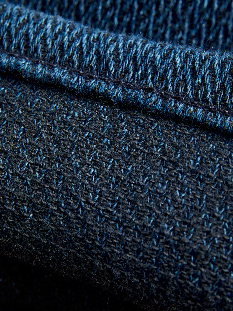 "Yagasuri" 9.5oz Jacquard Weave Denim - Easy Guy Fit