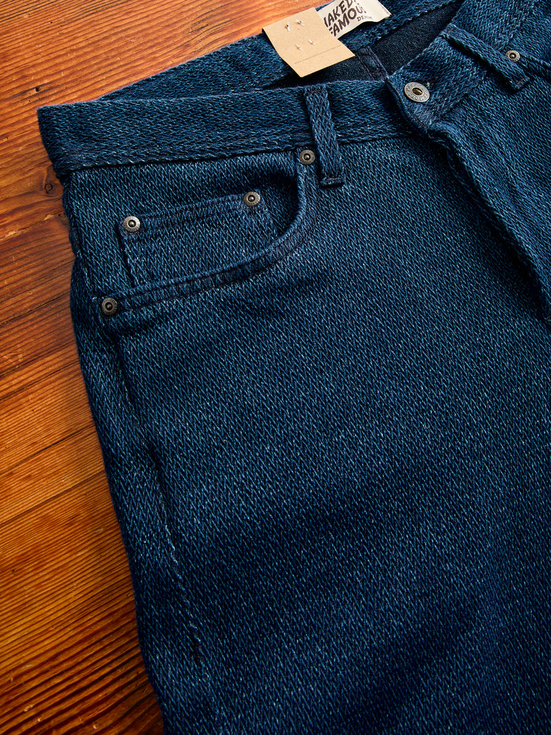 "Yagasuri" 9.5oz Jacquard Weave Denim - Easy Guy Fit