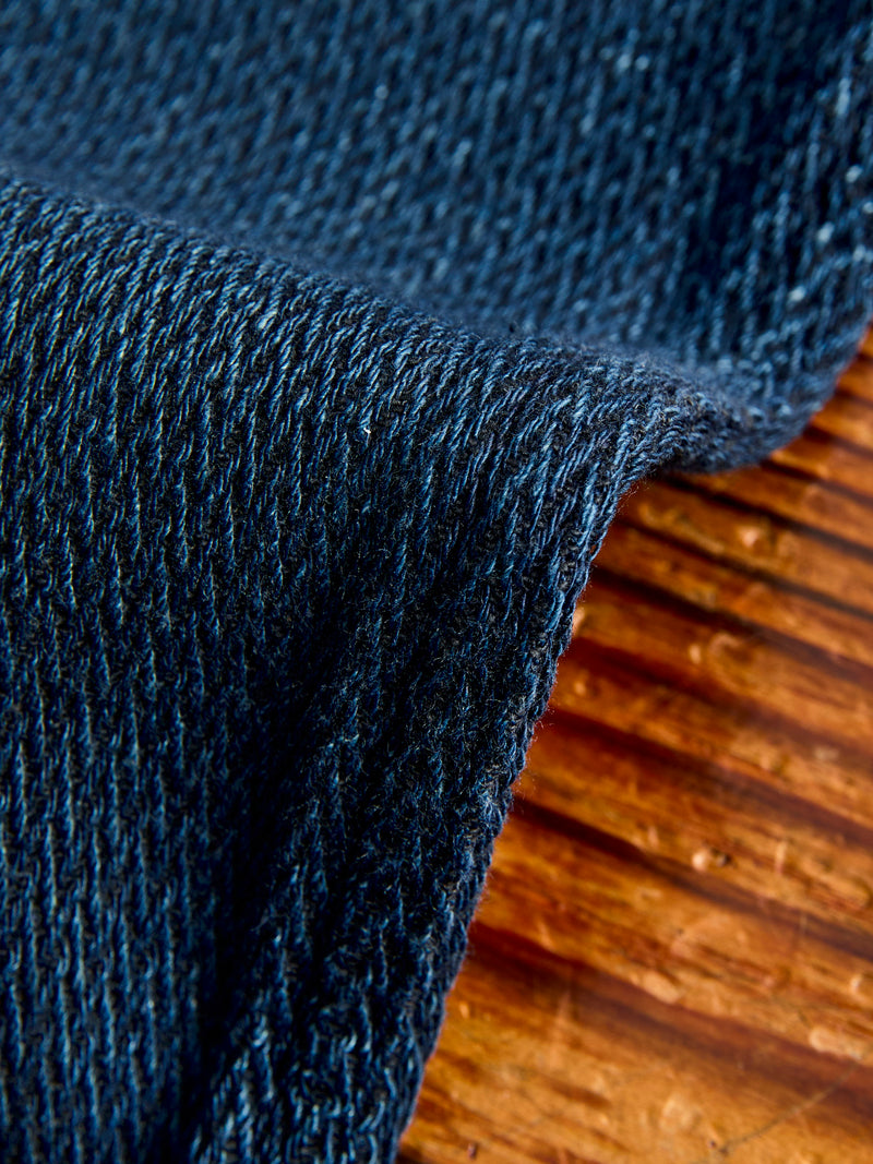 "Yagasuri" 9.5oz Jacquard Weave Denim - Easy Guy Fit