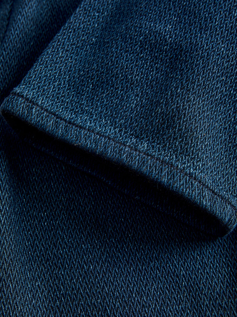 "Yagasuri" 9.5oz Jacquard Weave Denim - Easy Guy Fit