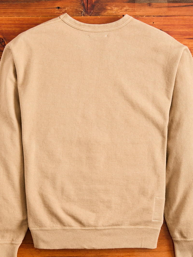 Crewneck Sweatshirt in Coffee