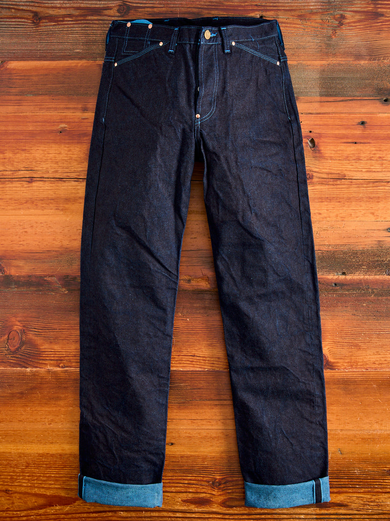 131 "Woad Overdye" 16oz Selvedge Denim - Lost Jeans Fit