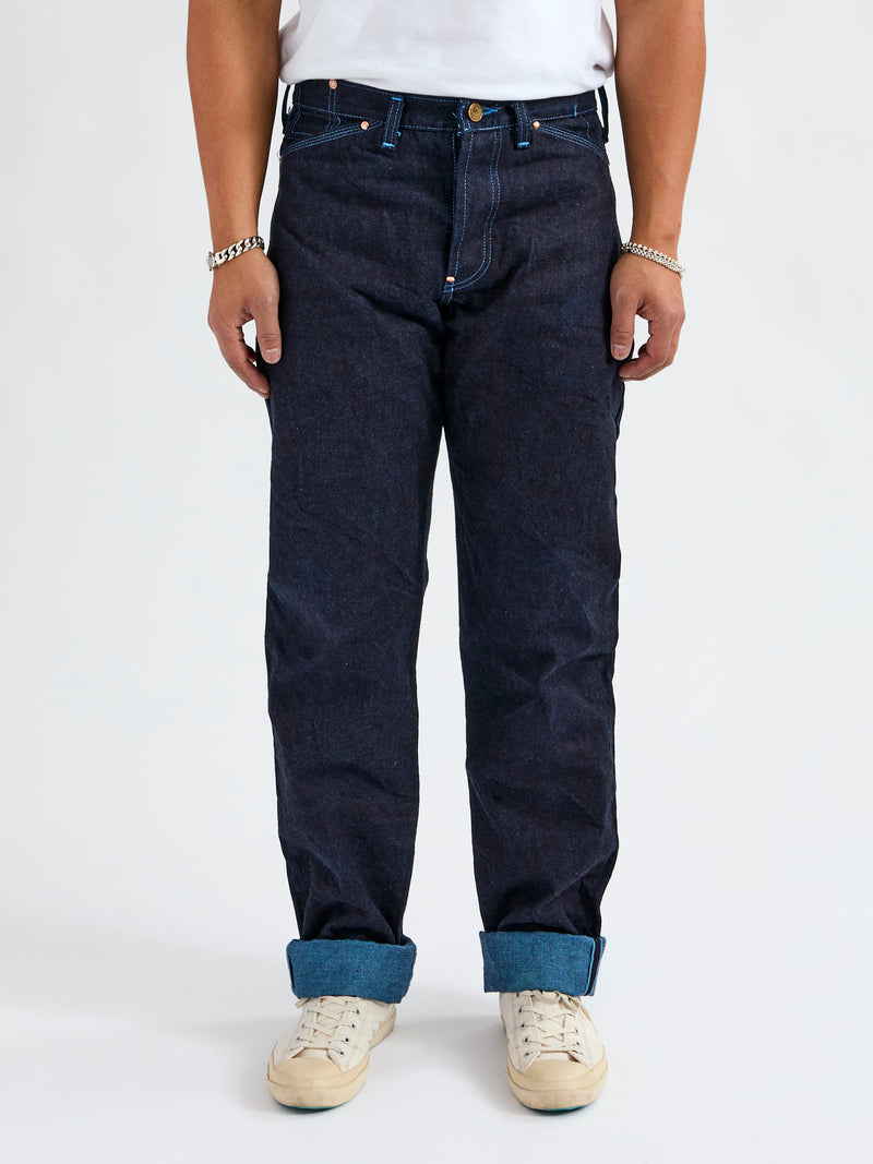 131 "Woad Overdye" 16oz Selvedge Denim - Lost Jeans Fit