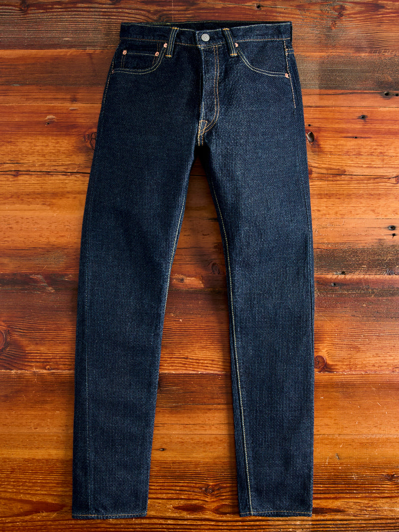 1170-2-ID Indigo Sashiko Denim - Relaxed Tapered Fit