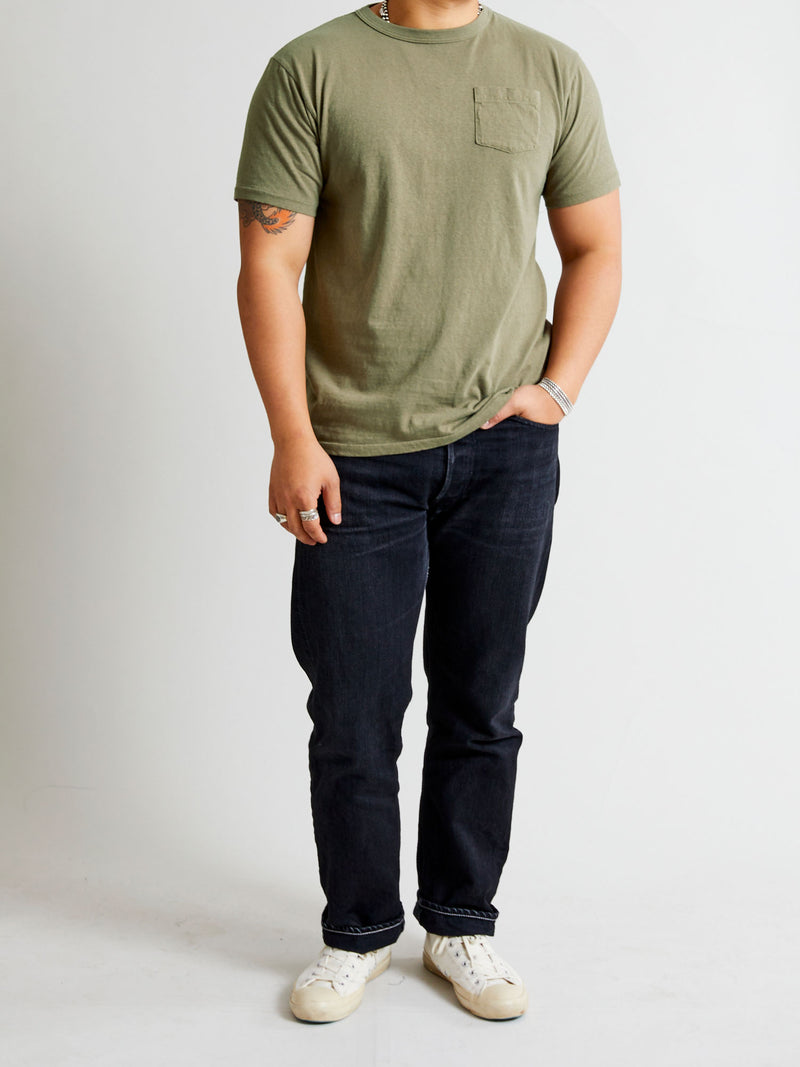 Hanalei Short Sleeve T-Shirt in Deep Lichen Green