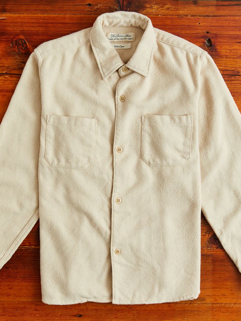 Jazz Nep Work Shirt in Beige