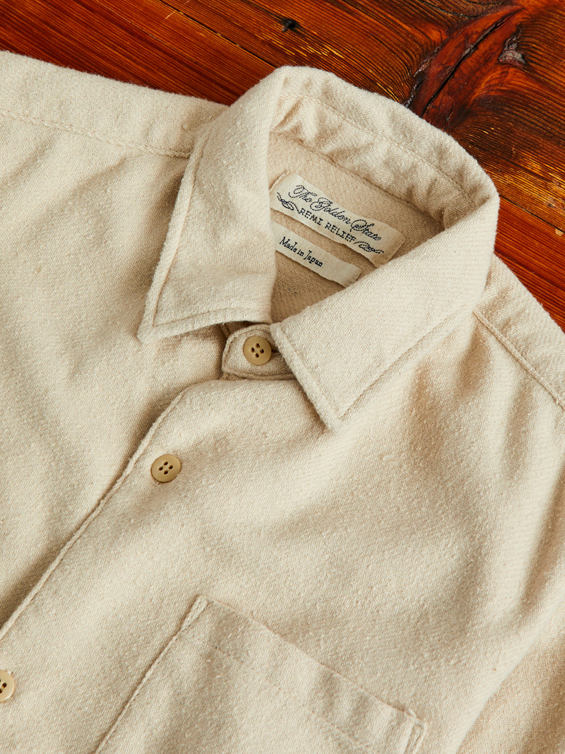 Jazz Nep Work Shirt in Beige