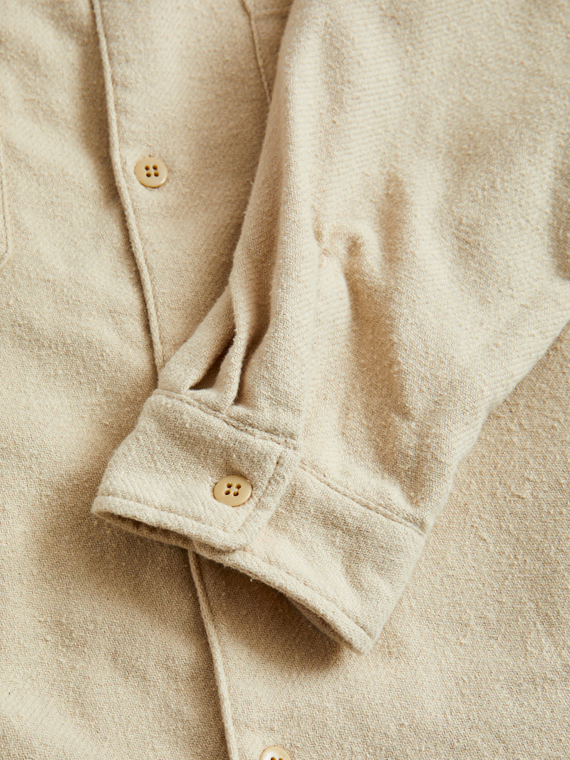 Jazz Nep Work Shirt in Beige