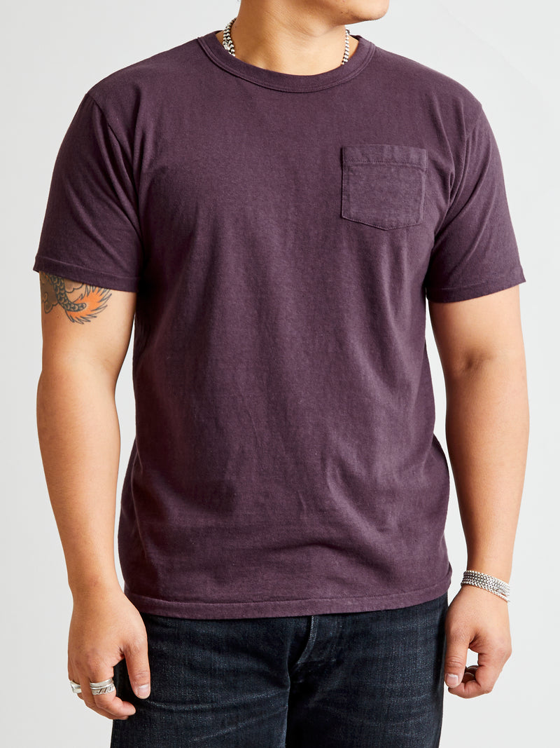 Hanalei Short Sleeve T-Shirt in Plum Perfect